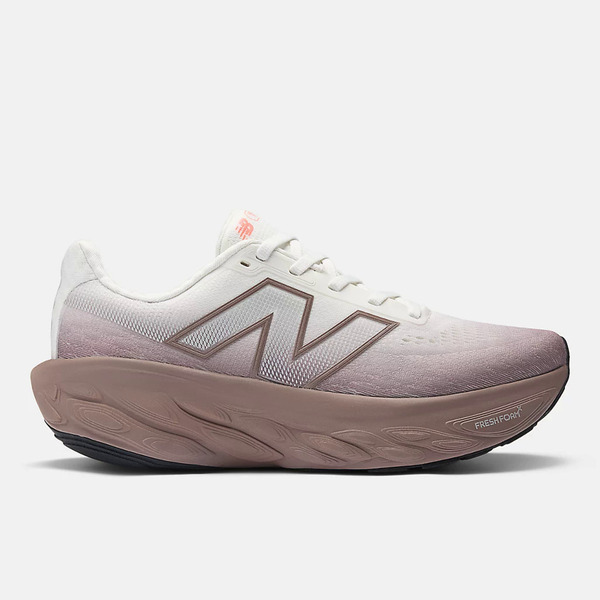 New Balance Fresh Foam X 1080v14 W108014E 女 慢跑鞋 寬楦 緩震 白 棕灰
