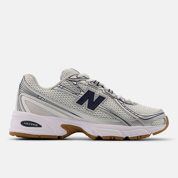 New Balance 740 U740SN2 男女 運動休閒鞋 復古鞋 慢跑鞋 舒適 穿搭 白銀 深藍