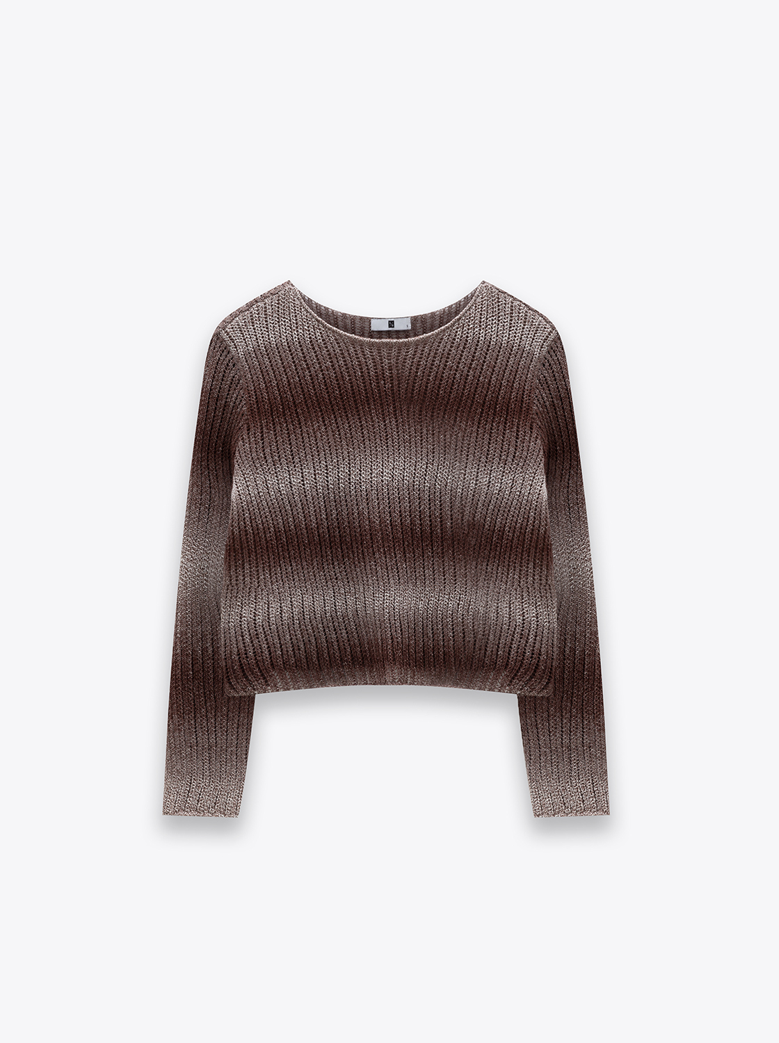 漸層渲染長袖上衣