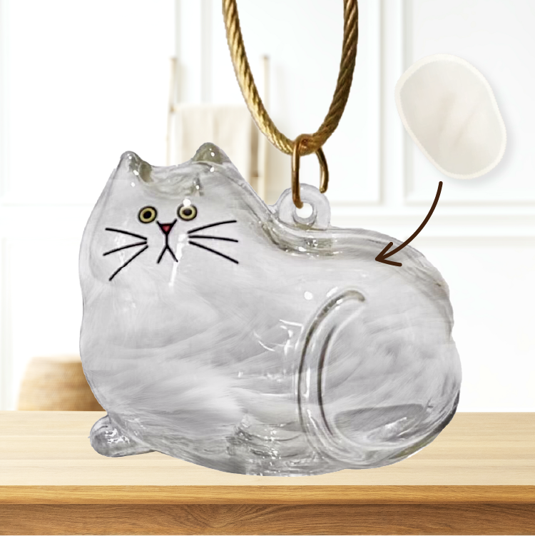 透明貓毛收集器 - 布偶貓 (ラグドール)