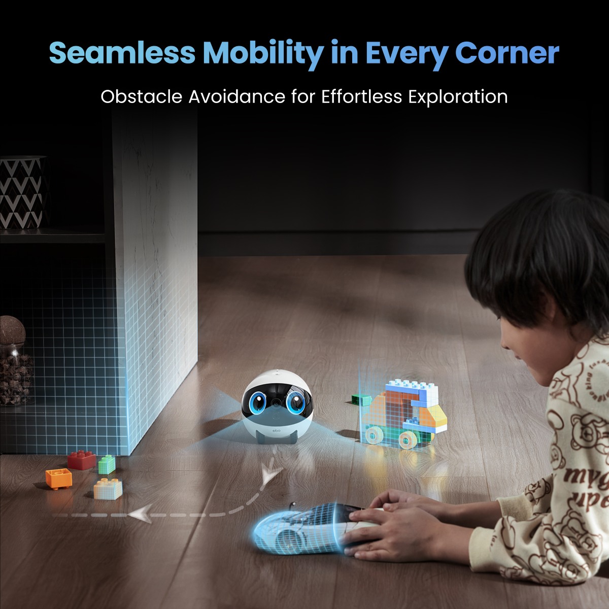 Enabot Air 2 Plus seamless mobility in every corner