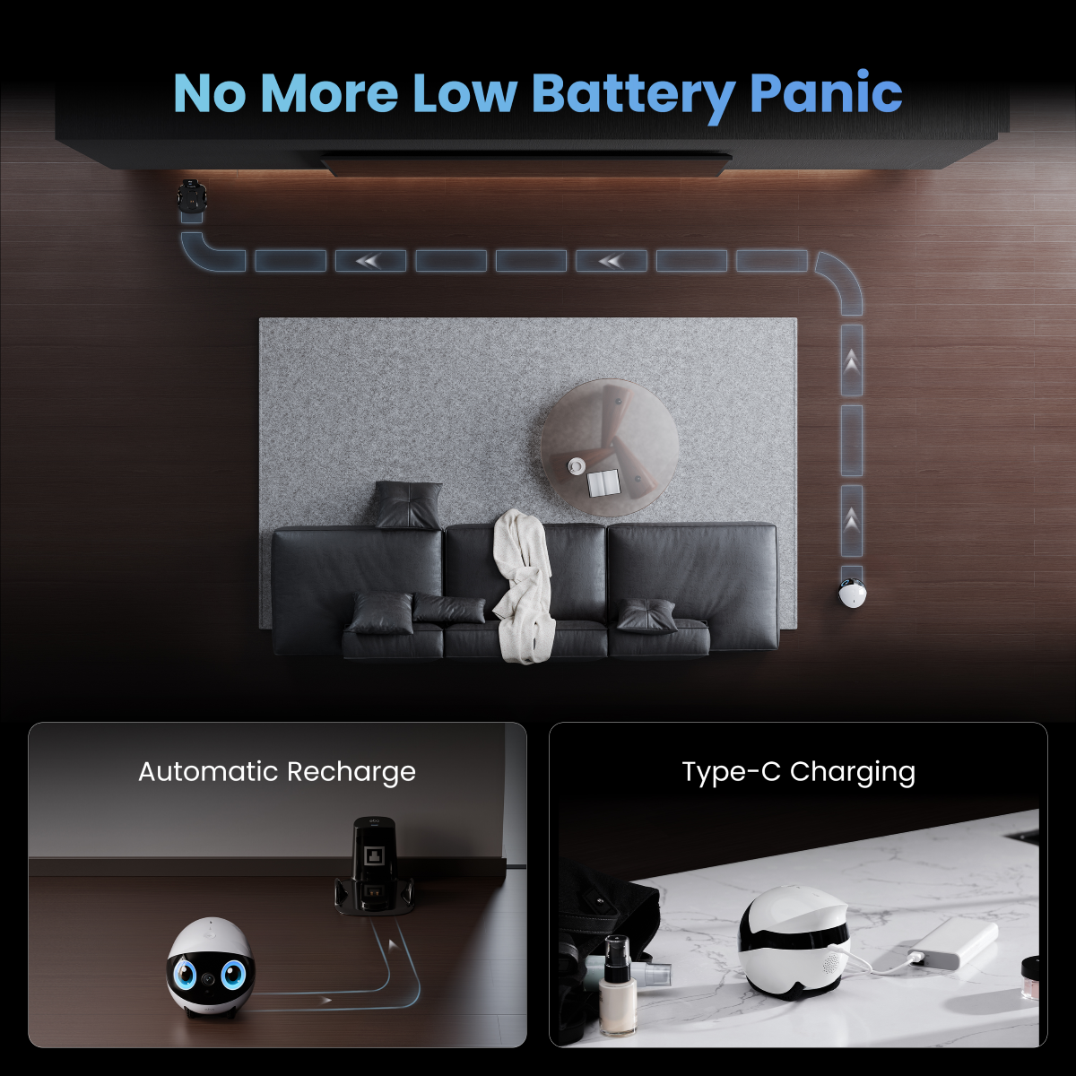 Enabot Air 2 Plus no more low battery panic