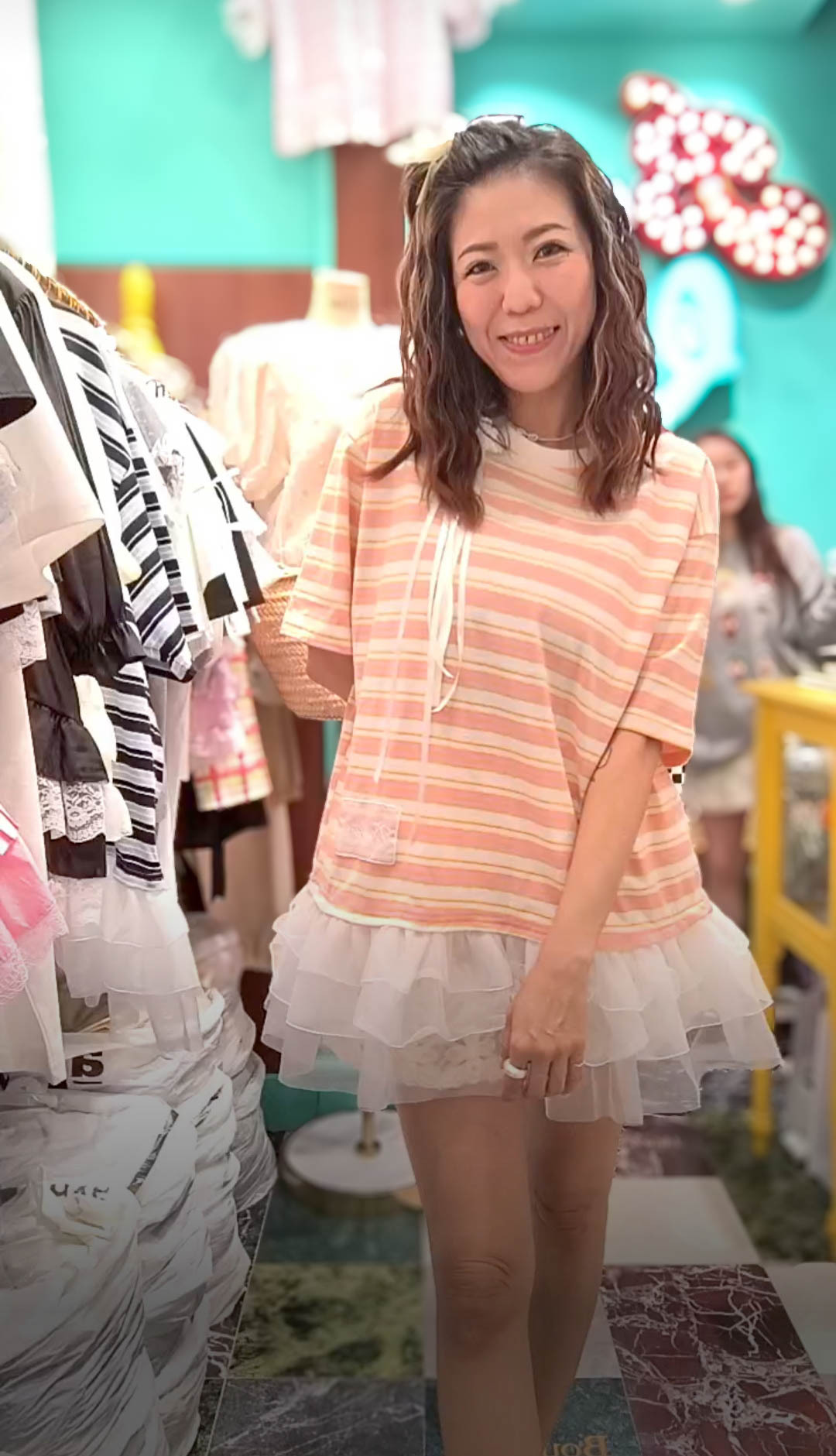 🥰PM_K2755  ▶️條紋上衣 👉B:124cm L:78cm👈