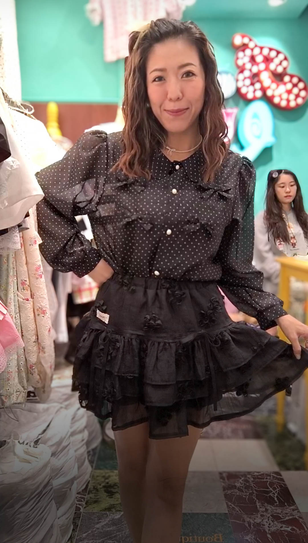 🥰PM_K2711  ▶️蝴蝶結點點襯衫 👉B:112cm L:62cm👈