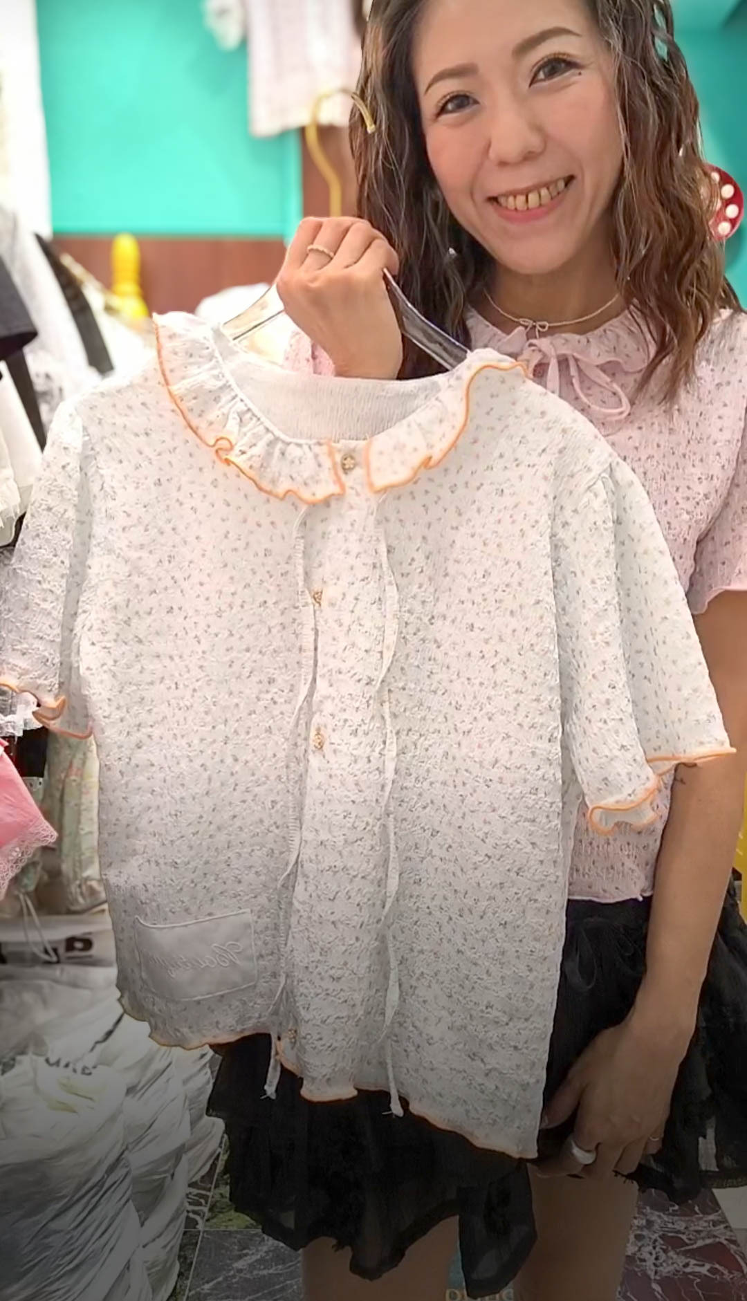 🥰PM_K2712  ▶️小碎花外套 👉B:102cm L:52cm👈