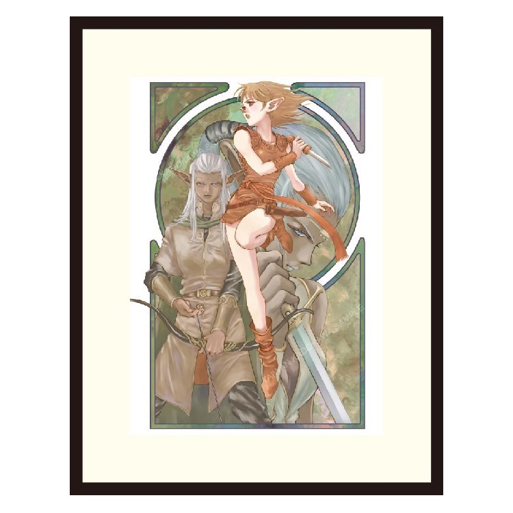 預購-新羅德斯島戰記(原作) 複製原畫 A (會場+官網限定)