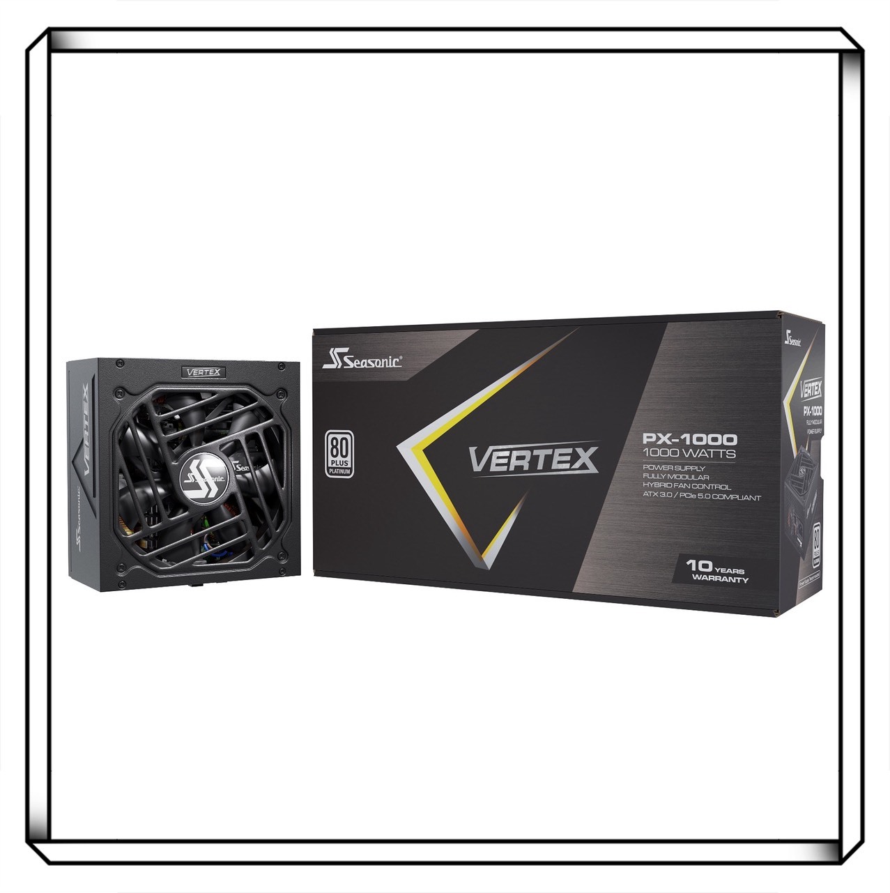 Seasonic 海韻 VERTEX PX-1000 ATX3.0 白金 全模 電源供應器