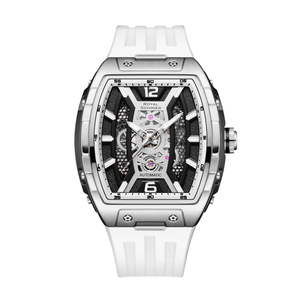 【Royal Schmied 皇家施米德】皇家手錶A系列 RYS-C012 酒桶款 雙面鏤空 夜光 機械 手錶