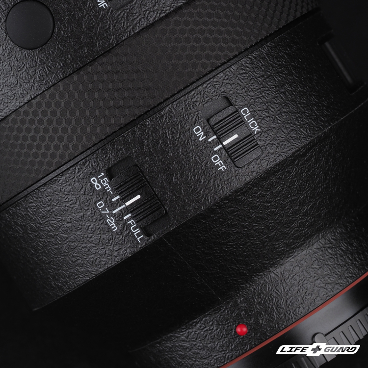 Viltrox AF 135mm F1.8 LAB FE 貼膜質感特寫，LIFE+GUARD 設計風格