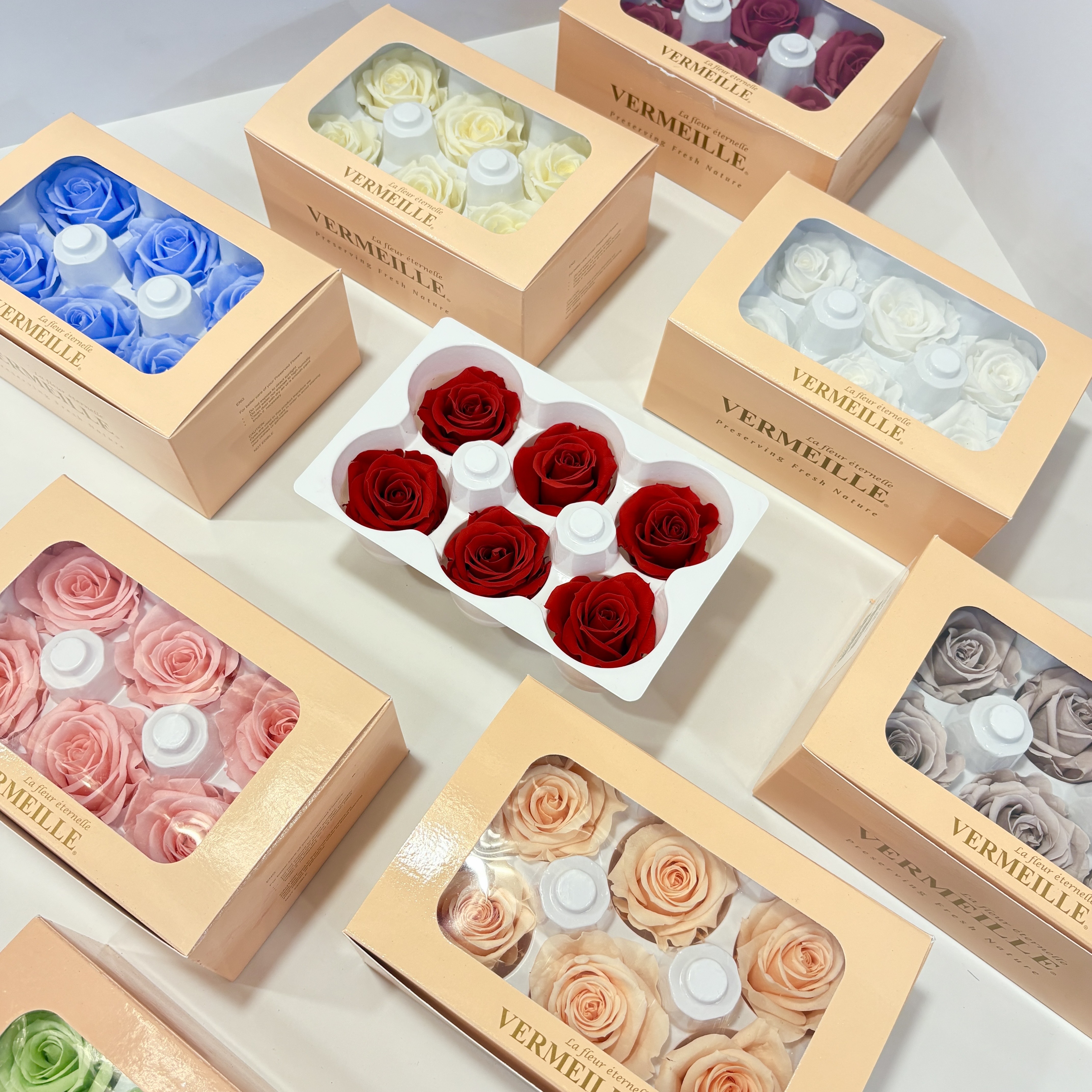 出清特價❗️6輪 VERMEILLE 永生玫瑰