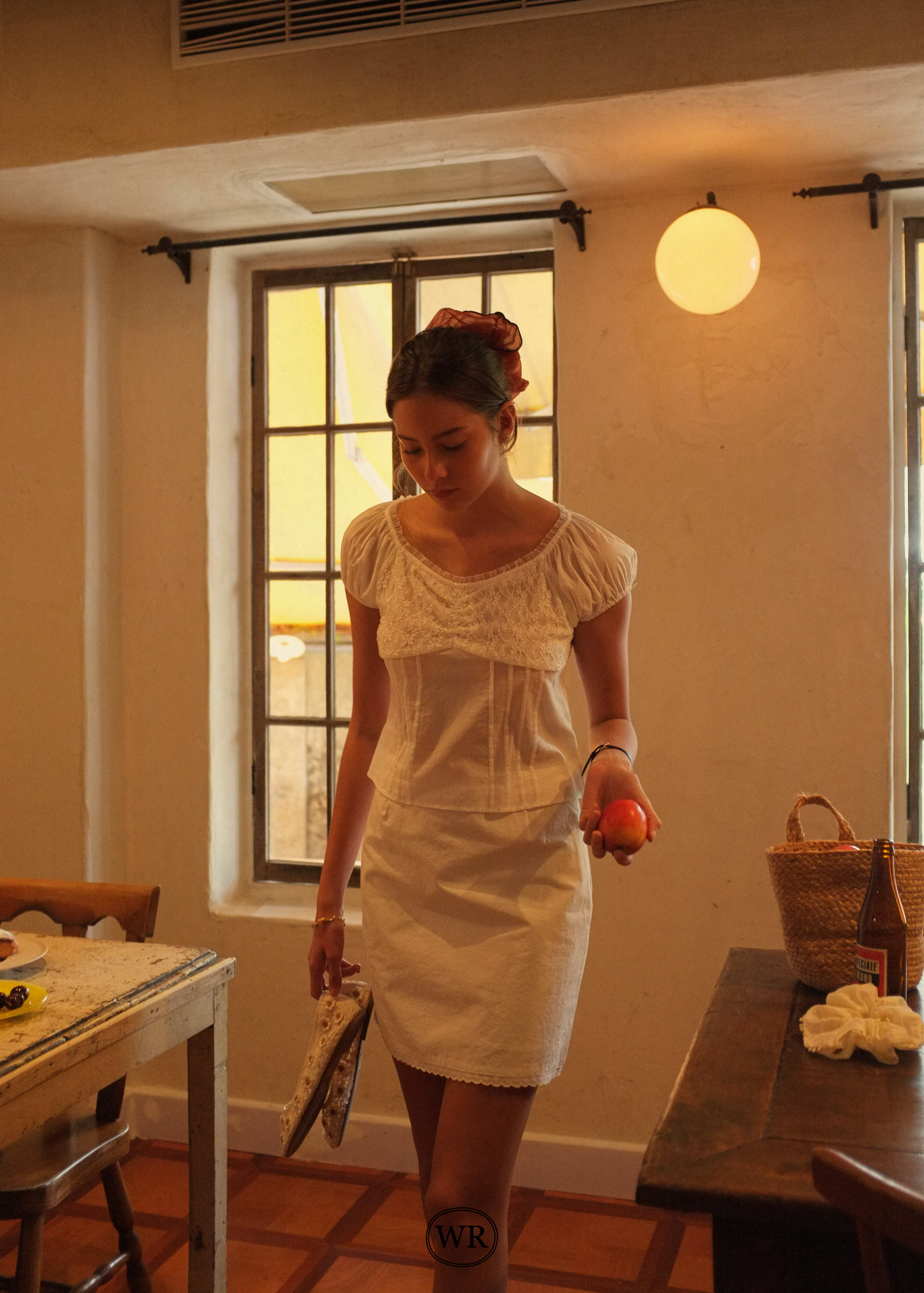 Mermaid Blouse - White