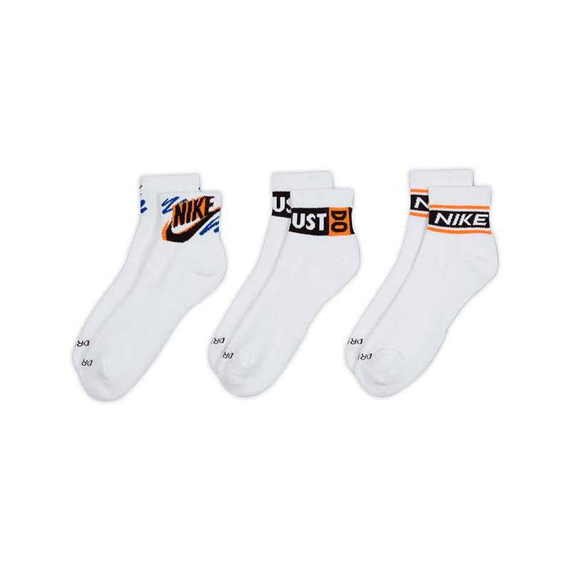 Nike Everyday Plus Ankle Socks 運動過踝襪 襪子 三雙一組 男女款 HJ9378-901 [台灣現貨]