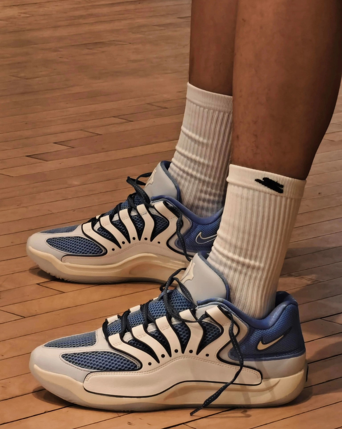 男鞋 NIKE KD18 EP 淺藍色 氣墊 實戰 緩震 透氣 籃球鞋 運動鞋【HV1991-401】NIKEKD