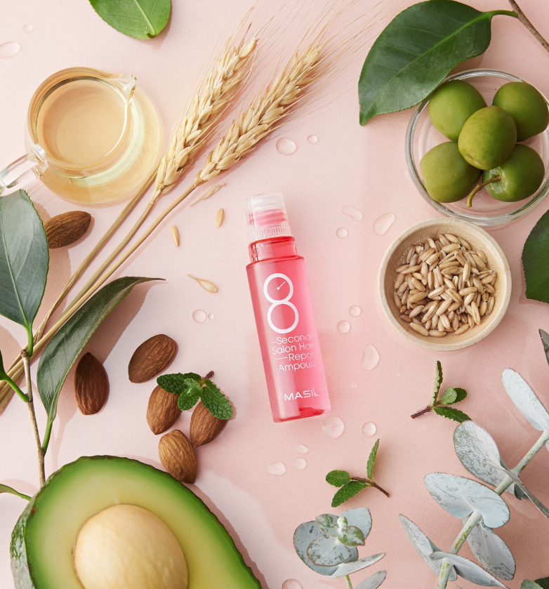 【韓國預購】DKR071413 MASIL 8秒縮時絲滑柔順髮安瓶 (2盒裝)