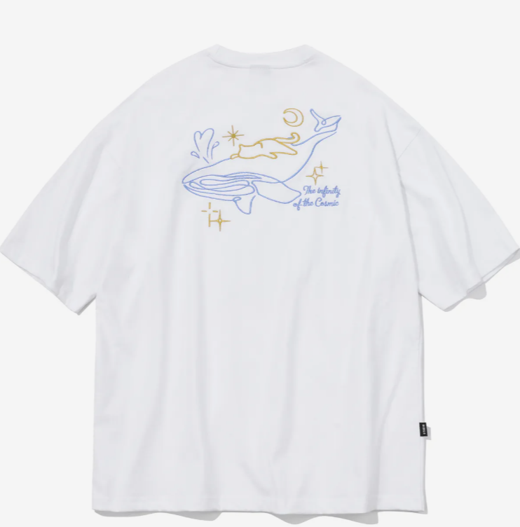 CPGN STUDIO / Infinity embroidery short T-shirt / white /   JUL25