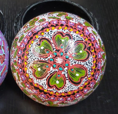 泰國婆婆手繪首飾盒（中）T7 T28