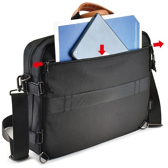 VanNuys E521 3-Way Briefcase