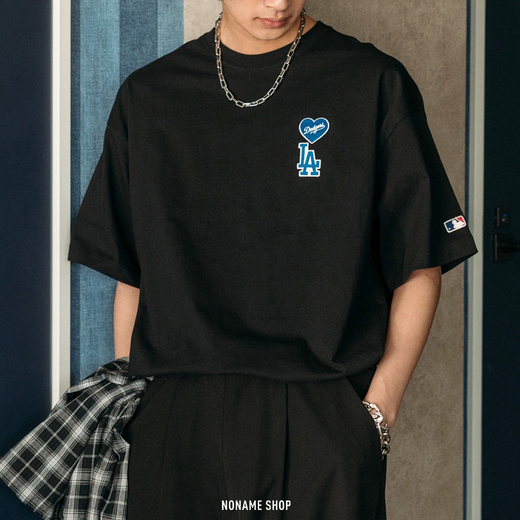 MLB 美國職棒 大聯盟 棒球 愛心 LOGO 短袖 (男款)