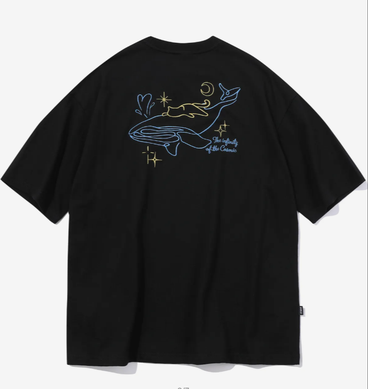 CPGN STUDIO / Infinity embroidery short T-shirt / black /   JUL25