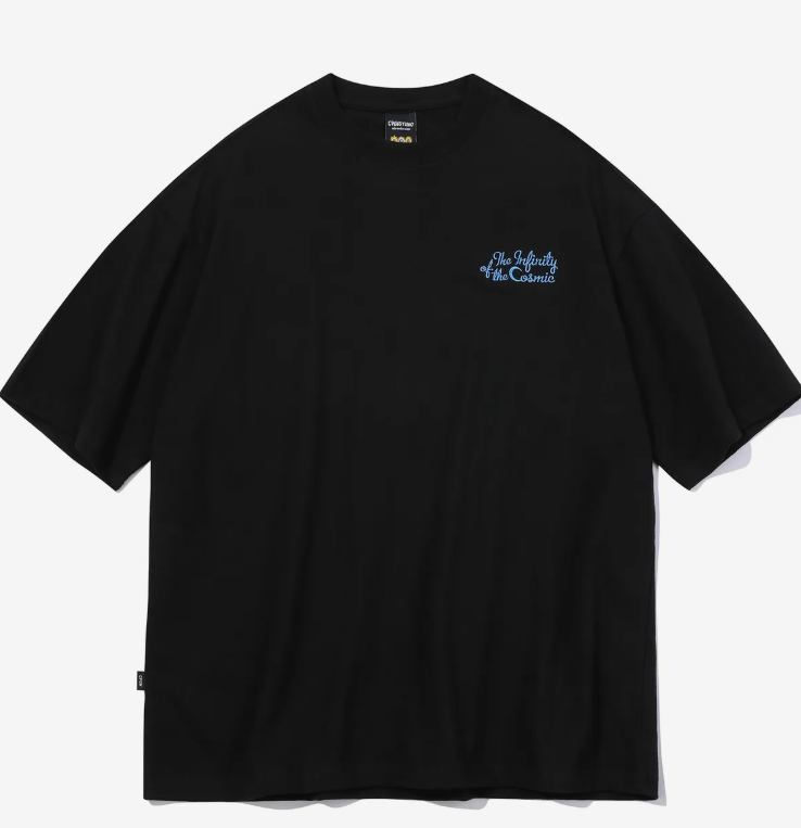 CPGN STUDIO / Infinity embroidery short T-shirt / black /   JUL25