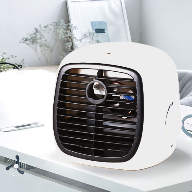 日本JTSK 新款USB可加冰便攜式冷風機 家用桌面迷你冷風扇 P3481