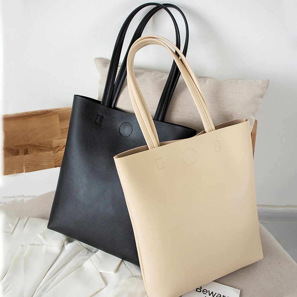 時尚單品 女生手提包 防水托特包 包包女 手提包 托特包 方包 韓版百搭 韓國托特包 雜誌包 通勤包 电脑包 024 C