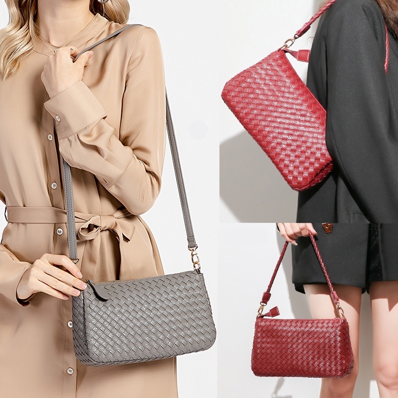 編織包 腋下包 法棍包 手提包 單肩包 女士包包 包包女 化妝包 肩背包 收納包 簡約包包 時尚包包 日本包包 304