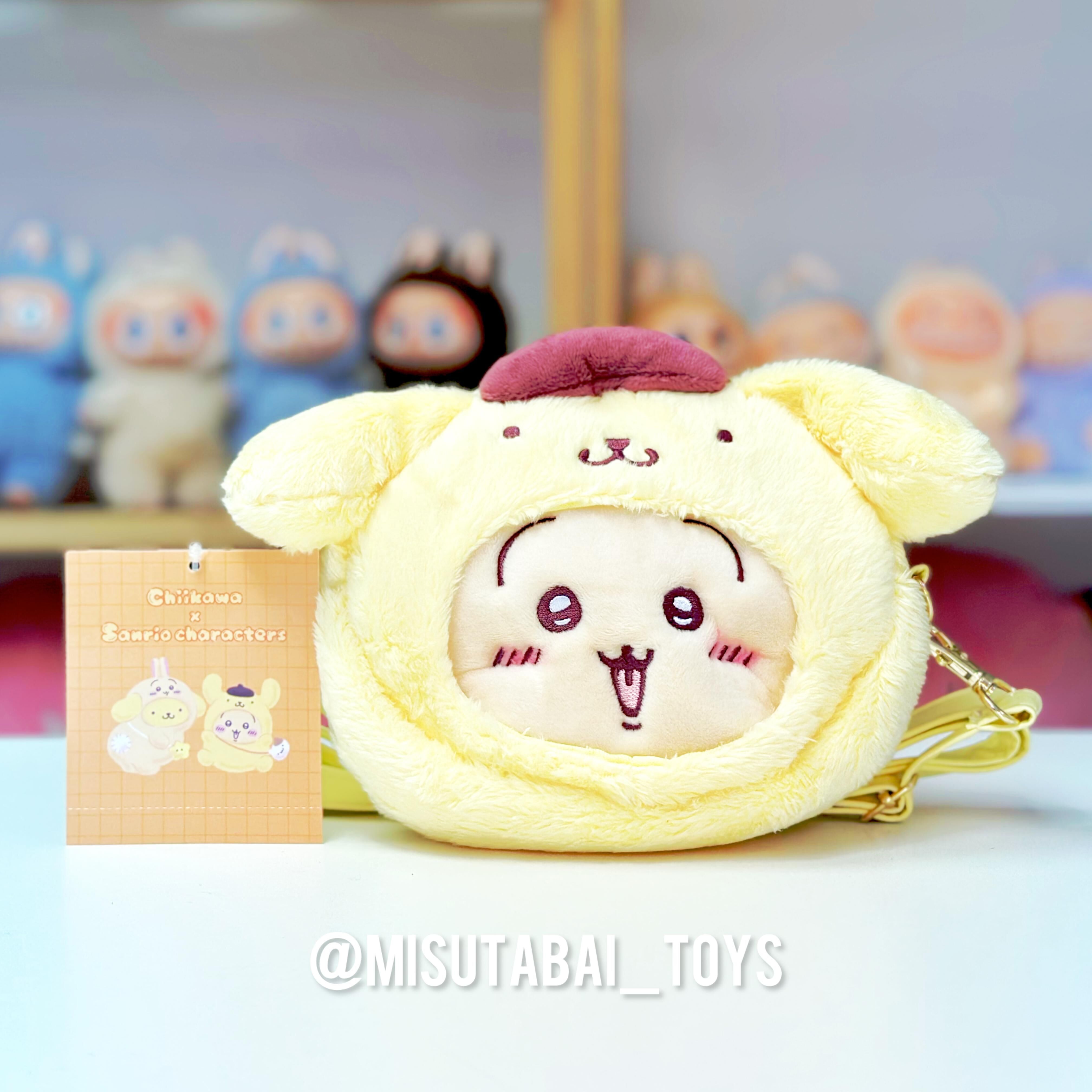 Chiikawa x Sanrio Usagi Pom Pom Purin Sling Bag