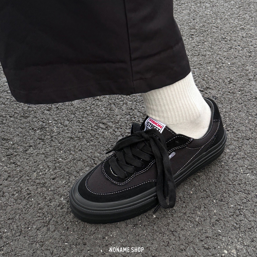 VISION STREET WEAR FLAT TOP系列 街頭 滑板鞋 黑武士 (男/女同款)