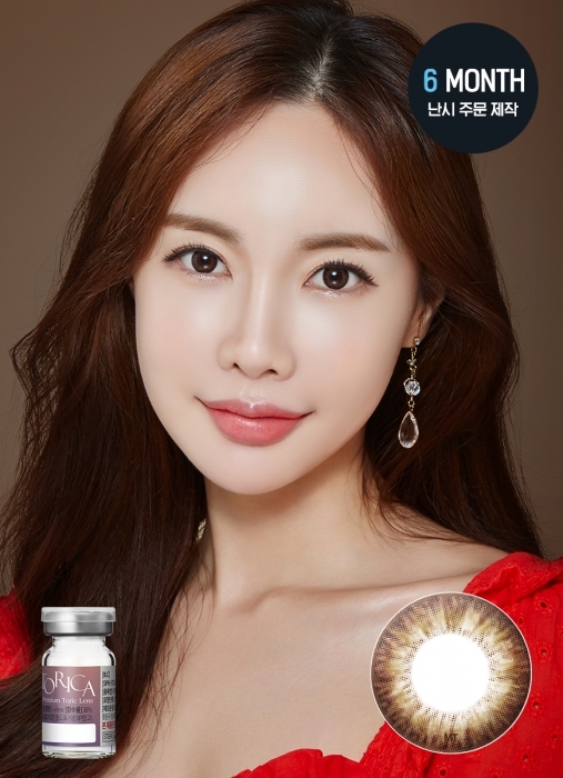 [散光] Lensme Torica Romeo Choco｜半年拋散光彩妝隱形眼鏡｜每樽1片 토리카 로미오 쵸코 (난시 교정용)