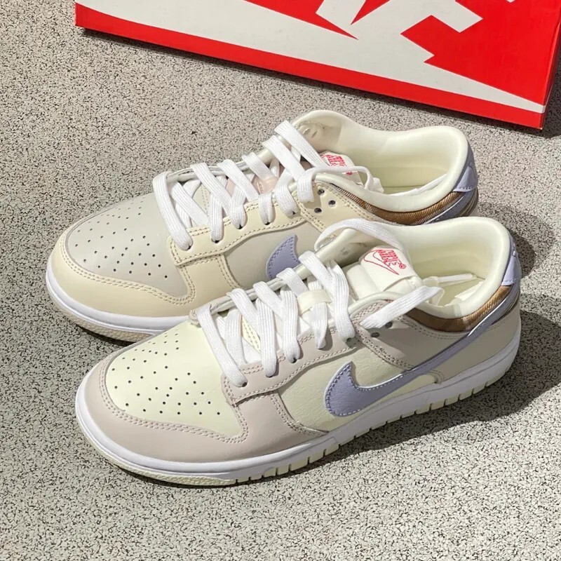 KTQ STORE ‧ Nike Dunk Low "Camo Ankle" 鴛鴦奶茶 米灰 淺紫 ih7354-101