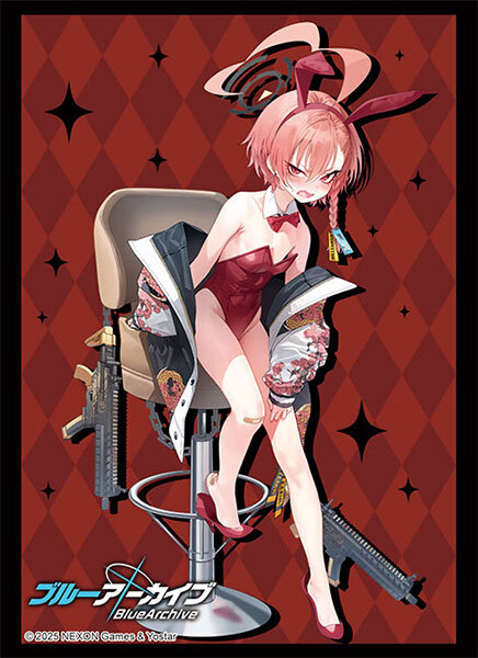 武士道角色卡套: Vol.4822 蔚藍檔案 美甘寧瑠 [兔女郎]