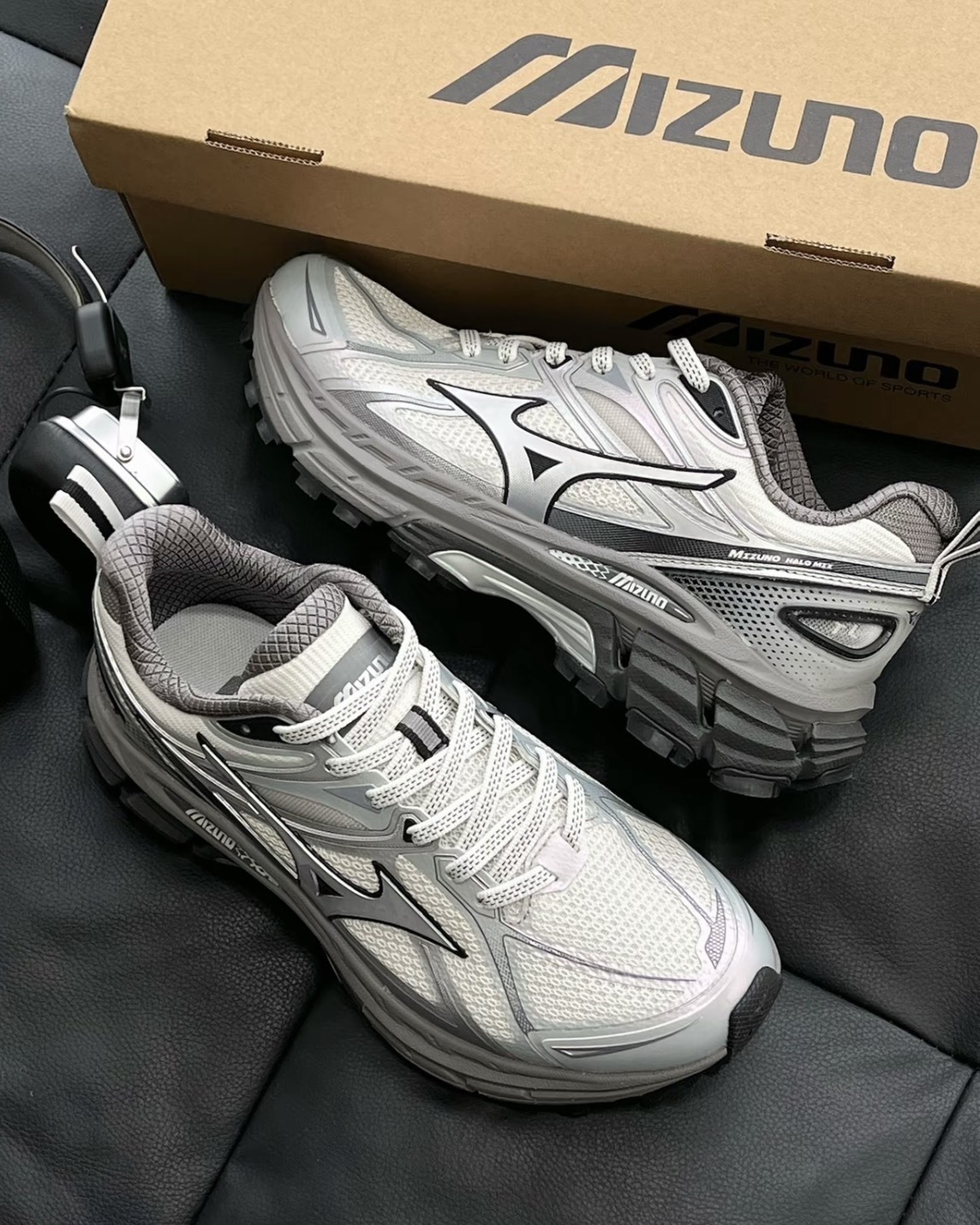 Mizuno Halo Mix TL “Grey” 美津濃 復古 防潑水 耐磨 石灰銀