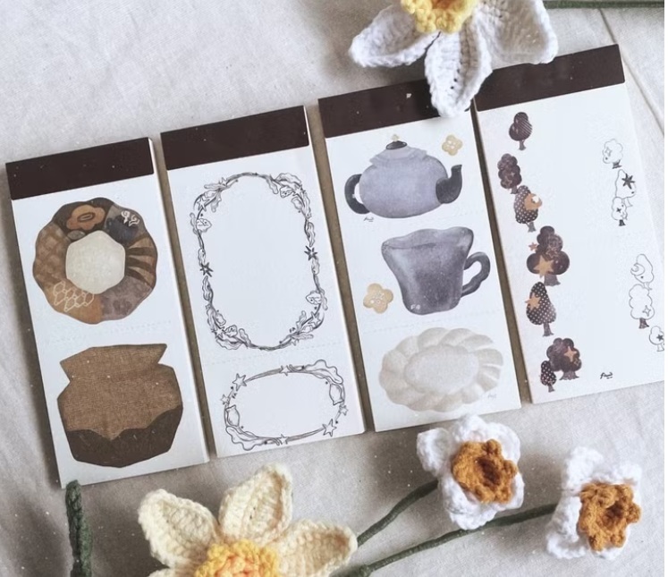 fafa製造所．森微光旅系列 便簽本 共四款 <整本/綜合分裝包>