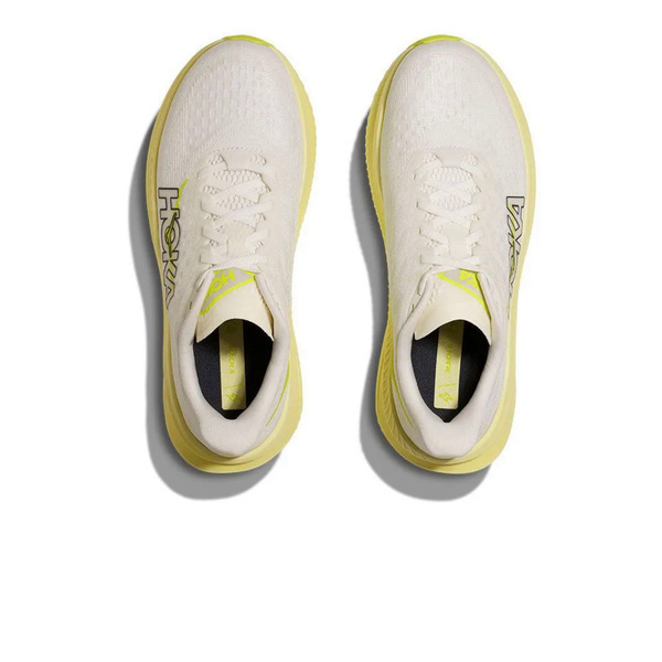 Hoka Mach 6 1147810-WNH 女 慢跑鞋 路跑鞋 透氣 支撐 緩震 白黃