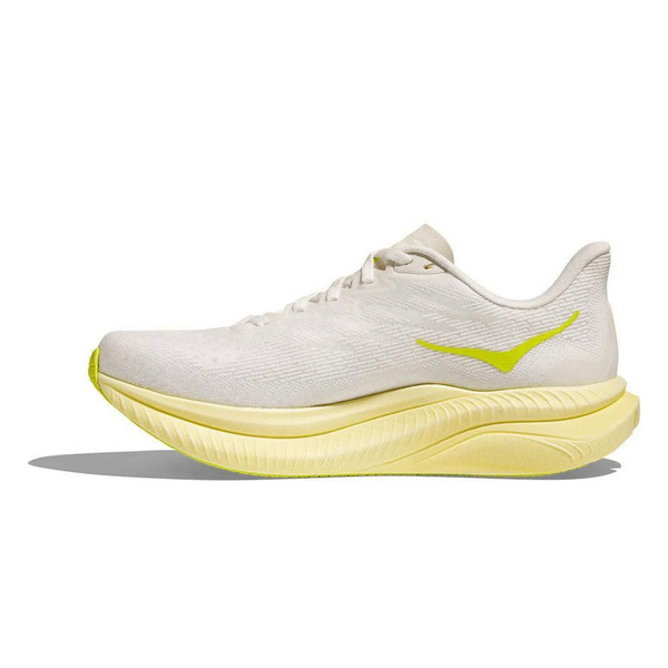 Hoka Mach 6 1147810-WNH 女 慢跑鞋 路跑鞋 透氣 支撐 緩震 白黃