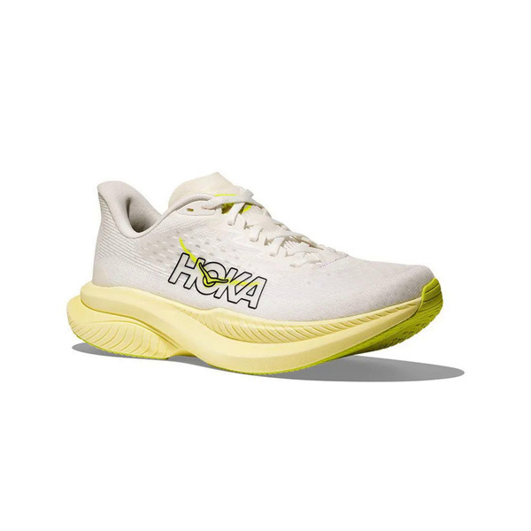 Hoka Mach 6 1147810-WNH 女 慢跑鞋 路跑鞋 透氣 支撐 緩震 白黃