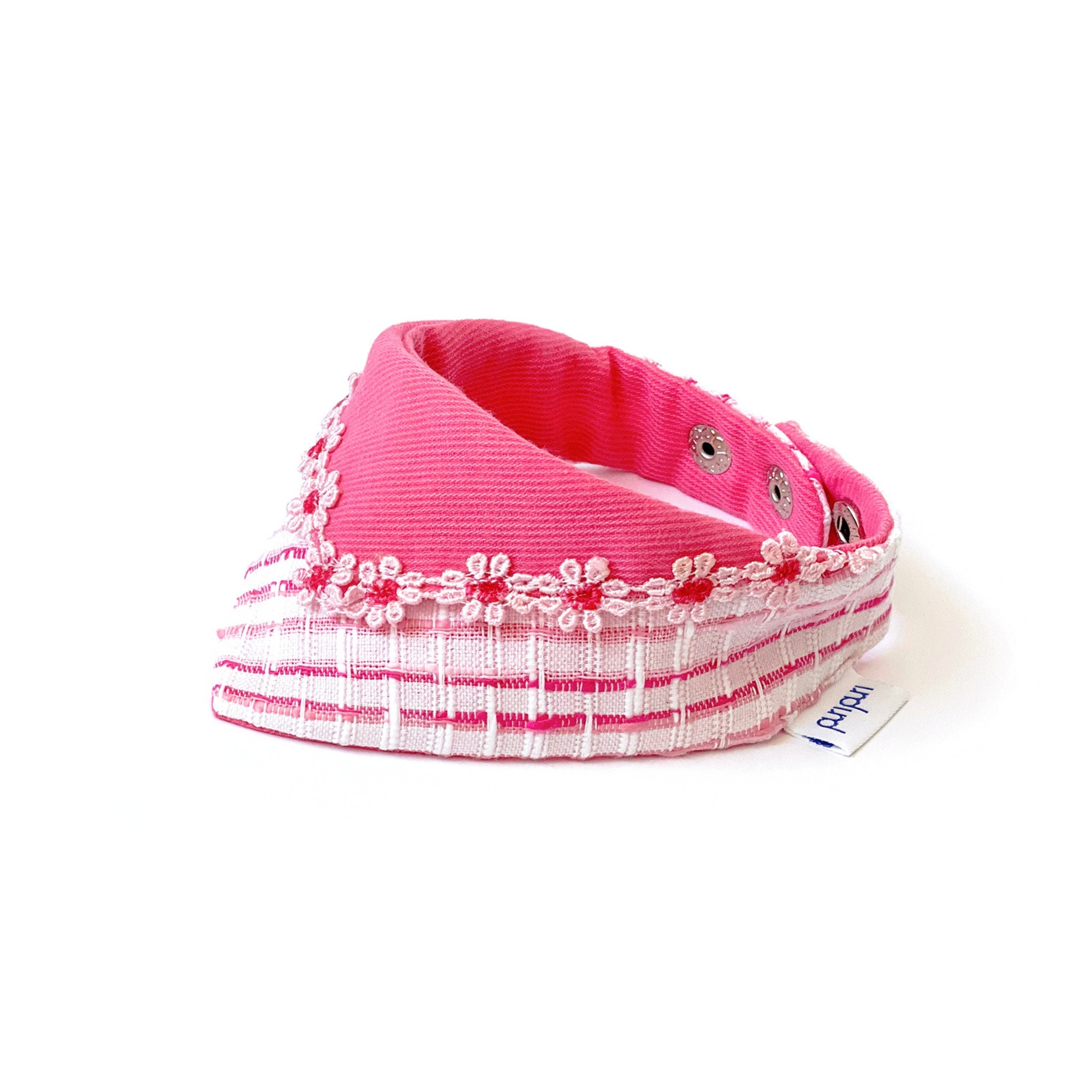 PuriPuri® 寵物領巾 - 蠟筆小花花