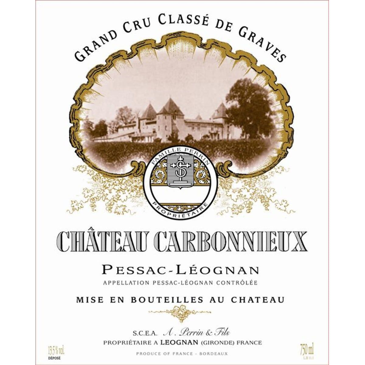 Chateau Carbonnieux Blanc 2014 (RP92)