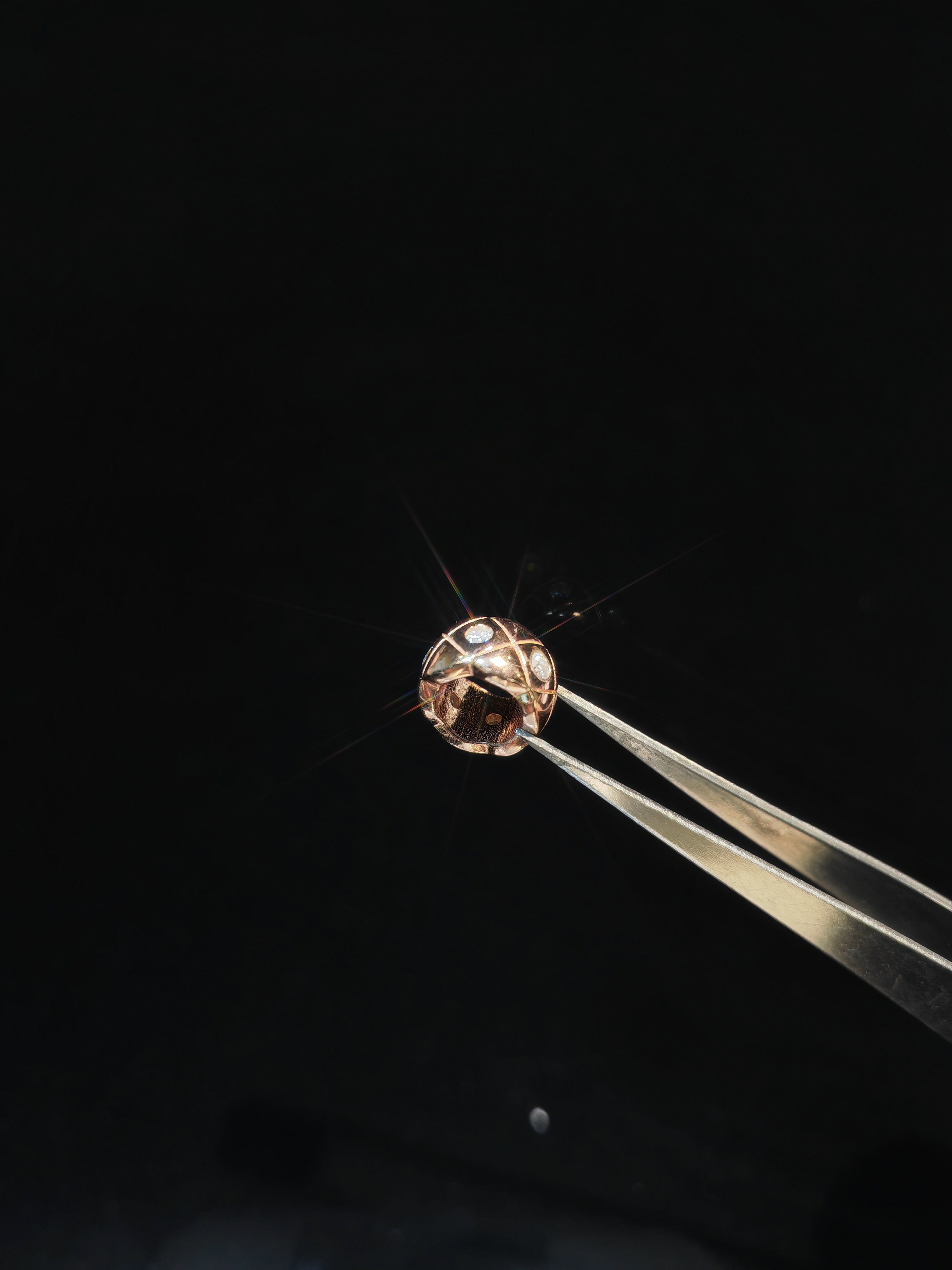 0.015ct 莫桑S925吊墜 MA001