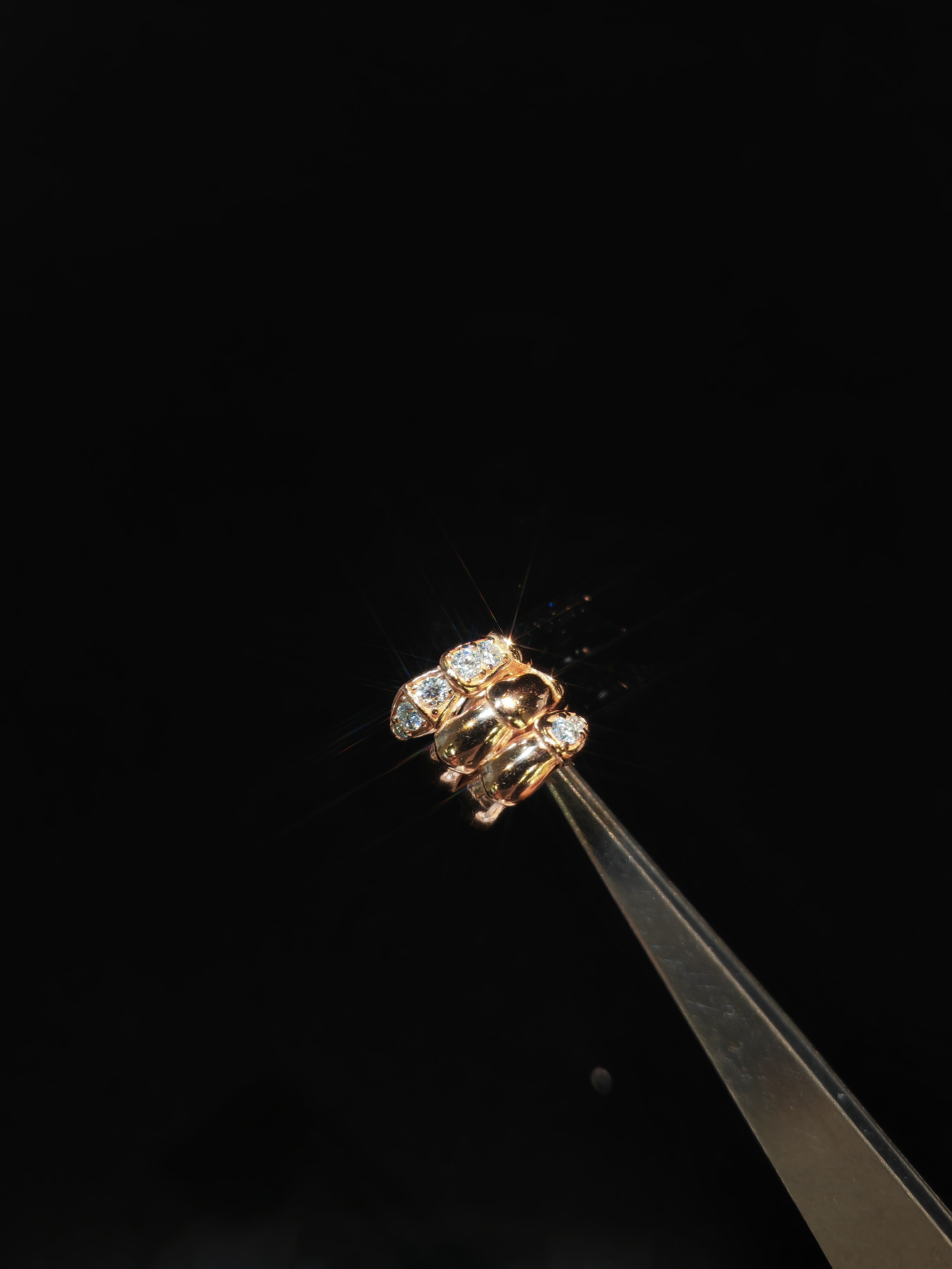 0.015ct 莫桑S925吊墜 MA005