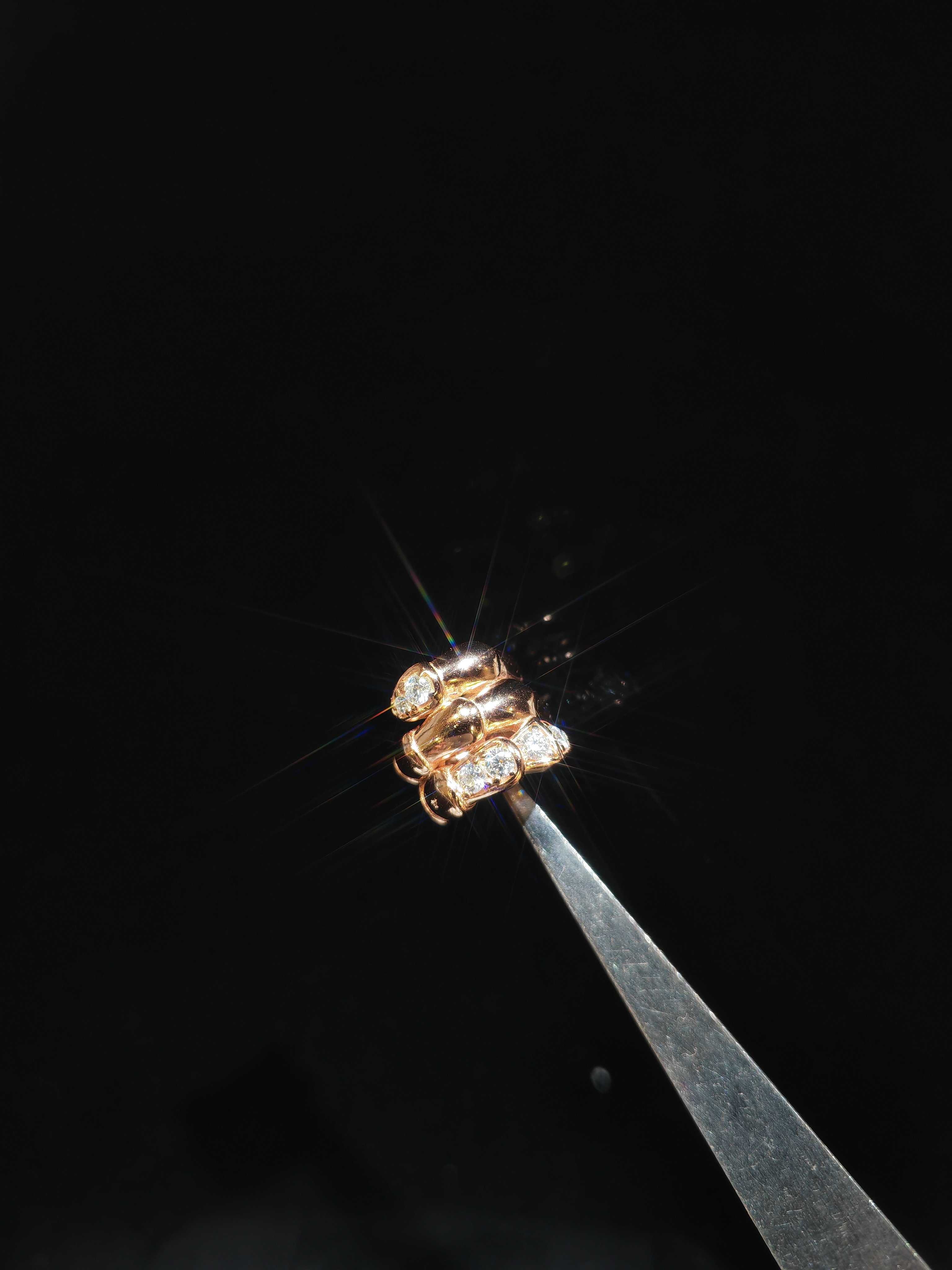 0.10ct 莫桑S925吊墜 MA007