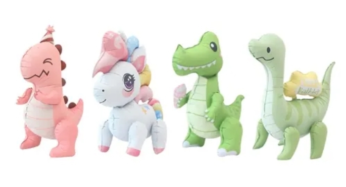 4D DIY 立體恐龍/PONY 鋁膜氣球   👉 現貨