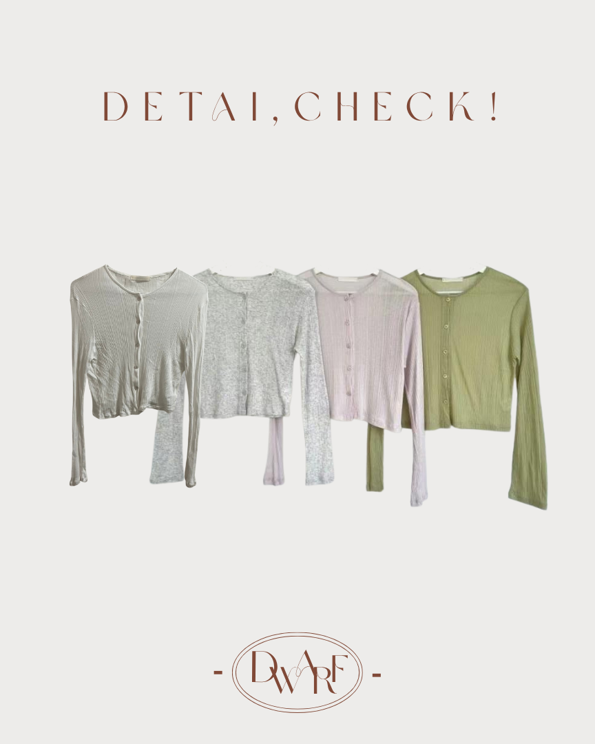 《KR》暗直紋糖果色外套