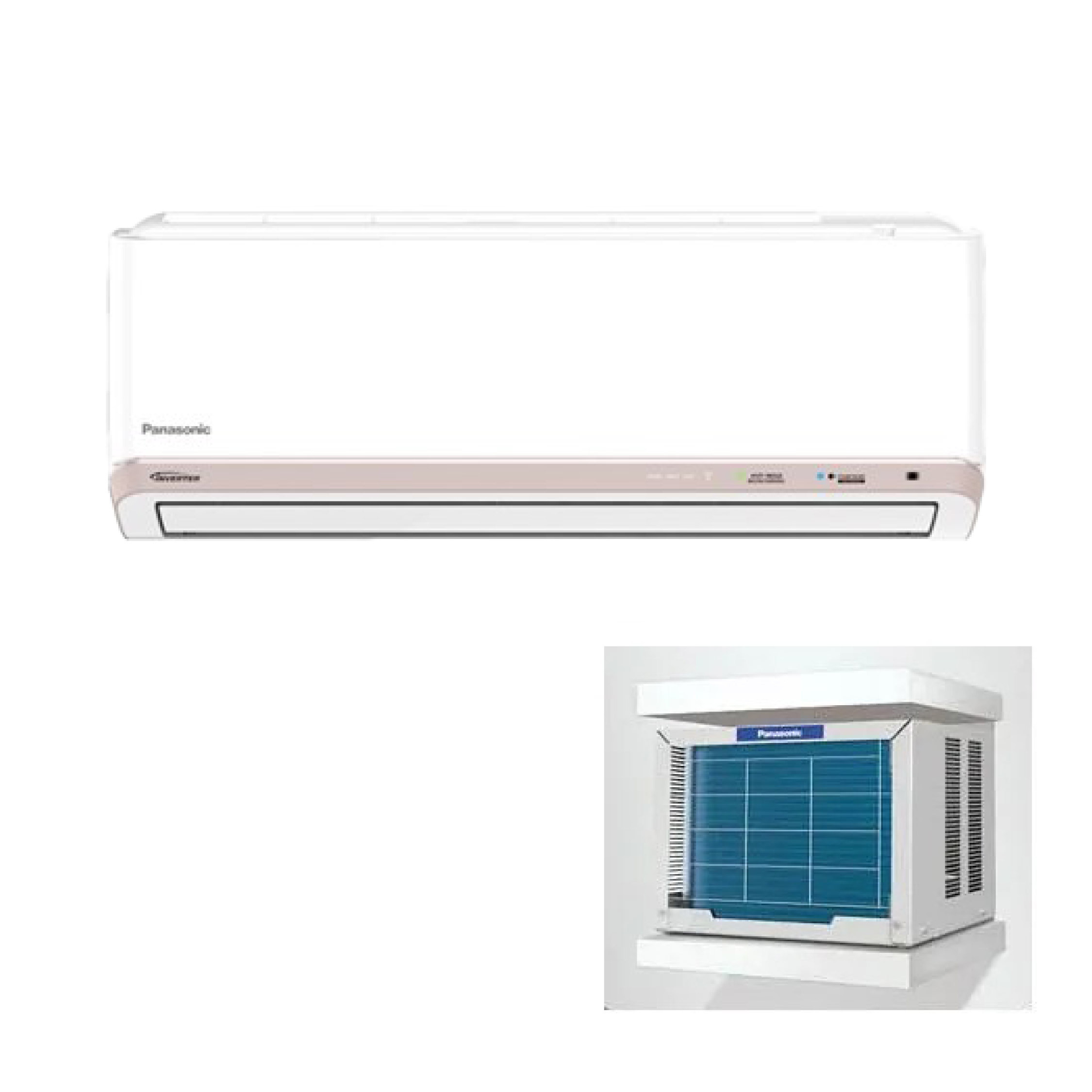 Panasonic 樂聲牌 CS-HZ9BWA Wi-Fi 變頻冷暖窗口式分體空調機 (1 匹)