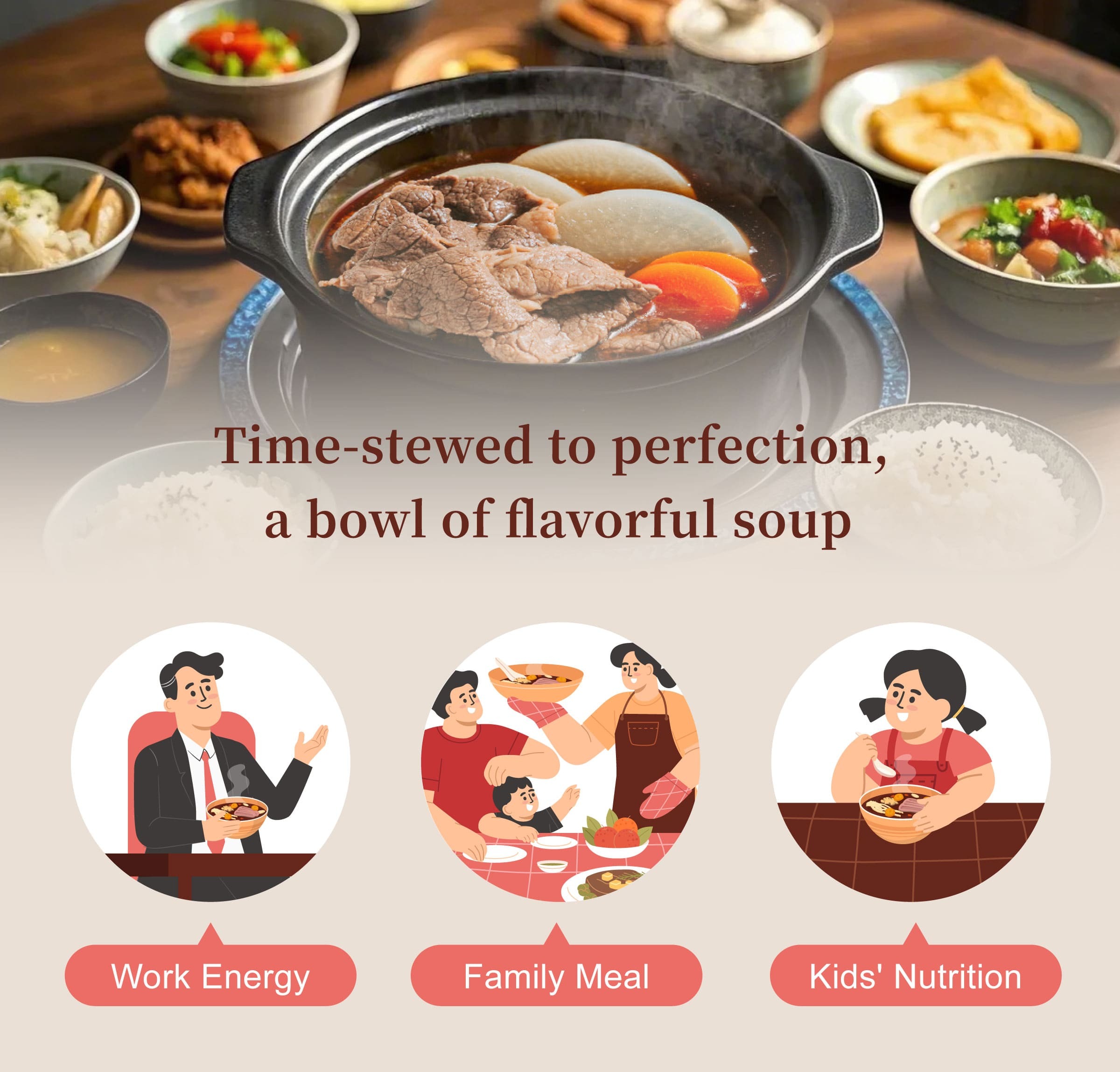 Dengyi Beef Braising Herbal Soup Kit Suitable For