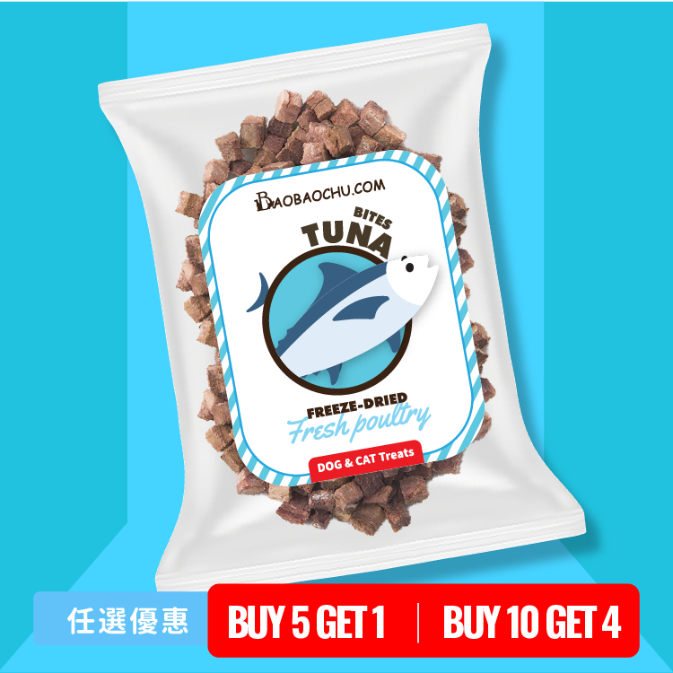 BaoBaoChu Freeze Dried Tuna Bite 50g