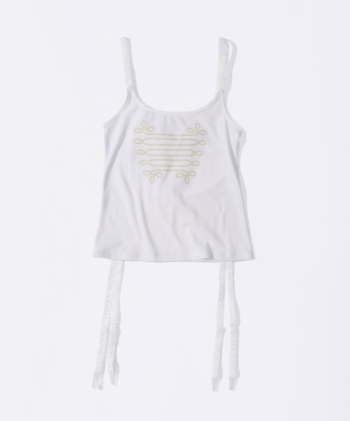 ★SCULPTOR★ Garter Reversible Top White SC25S295WH SCULPTOR) Garter Reversible Top - 3col