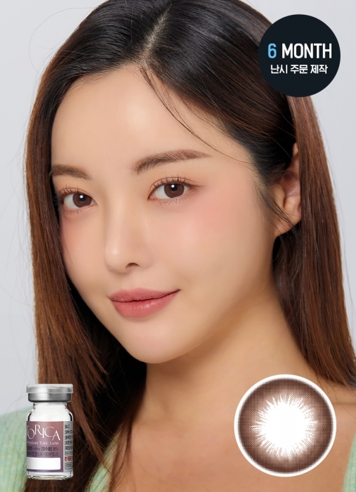[散光] Lensme Torica Lusome Choco｜半年拋散光彩妝隱形眼鏡｜每樽1片 토리카 루썸 쵸코 (난시 교정용)