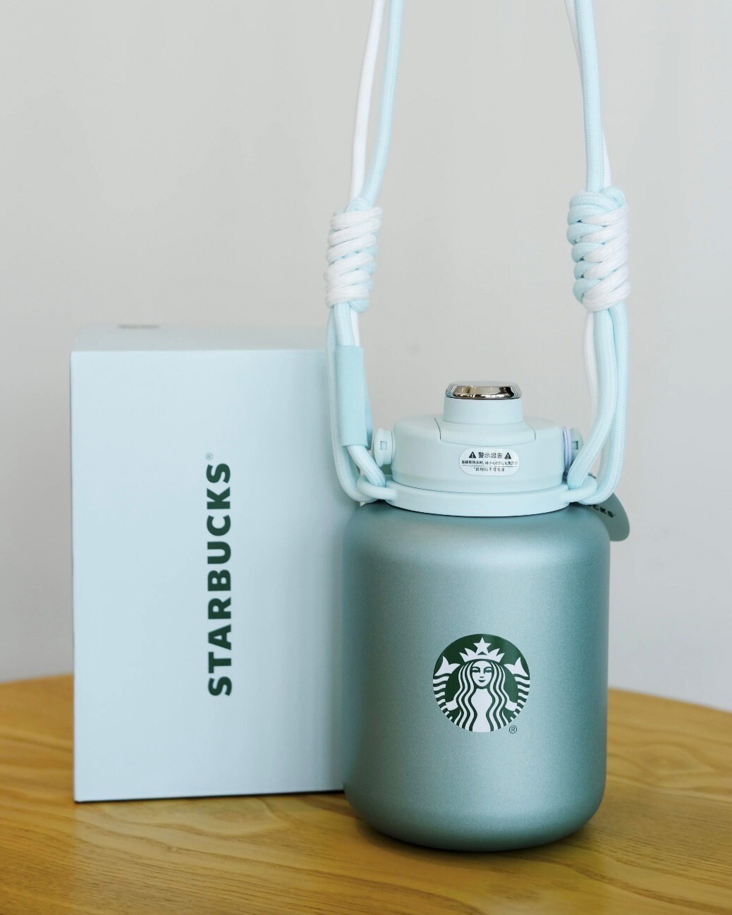 Starbucks 星巴克 小清新系列 薄荷綠 不鏽鋼 水壺 吸管杯 保溫杯 隨行杯
